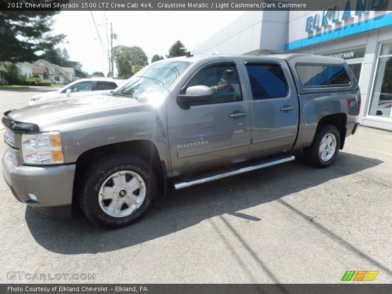 Graystone Metallic / Light Cashmere/Dark Cashmere 2012 Chevrolet Silverado 1500 LTZ Crew Cab 4x4