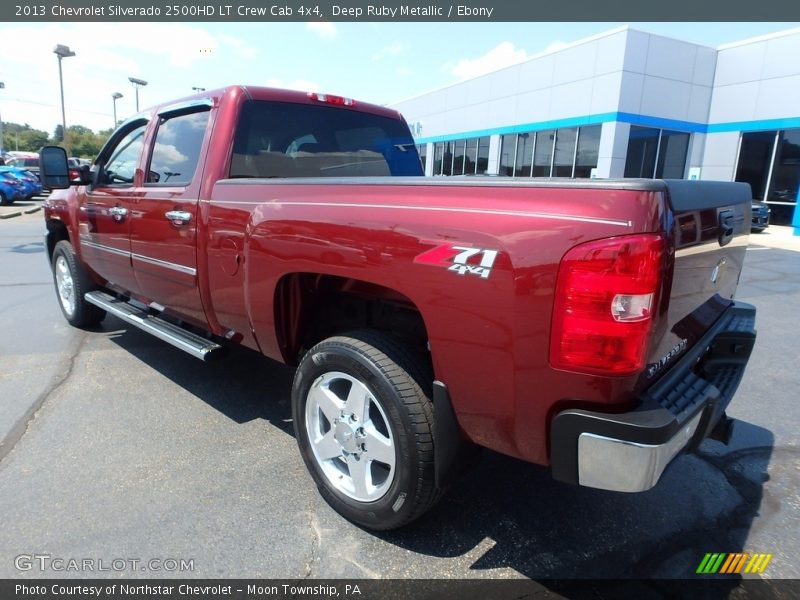 Deep Ruby Metallic / Ebony 2013 Chevrolet Silverado 2500HD LT Crew Cab 4x4