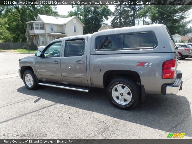 Graystone Metallic / Light Cashmere/Dark Cashmere 2012 Chevrolet Silverado 1500 LTZ Crew Cab 4x4