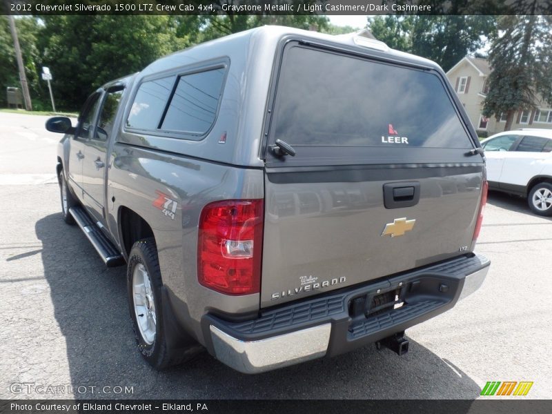Graystone Metallic / Light Cashmere/Dark Cashmere 2012 Chevrolet Silverado 1500 LTZ Crew Cab 4x4