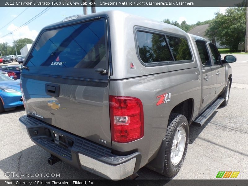 Graystone Metallic / Light Cashmere/Dark Cashmere 2012 Chevrolet Silverado 1500 LTZ Crew Cab 4x4