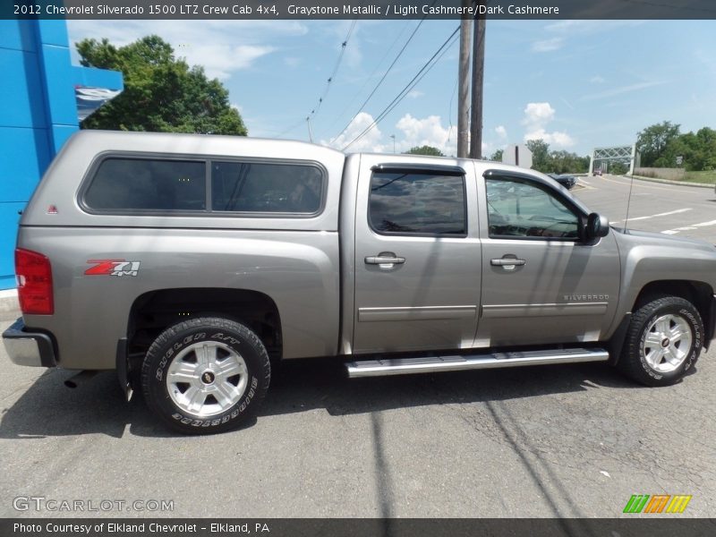 Graystone Metallic / Light Cashmere/Dark Cashmere 2012 Chevrolet Silverado 1500 LTZ Crew Cab 4x4