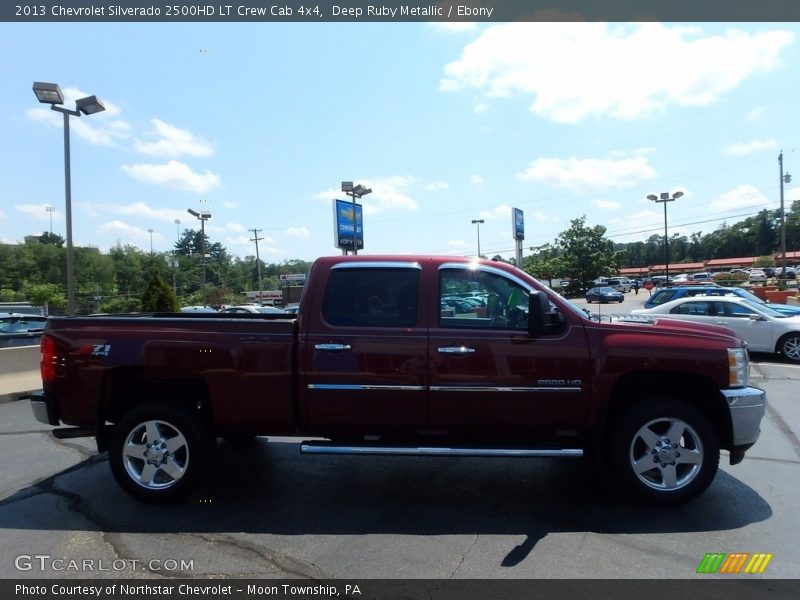 Deep Ruby Metallic / Ebony 2013 Chevrolet Silverado 2500HD LT Crew Cab 4x4
