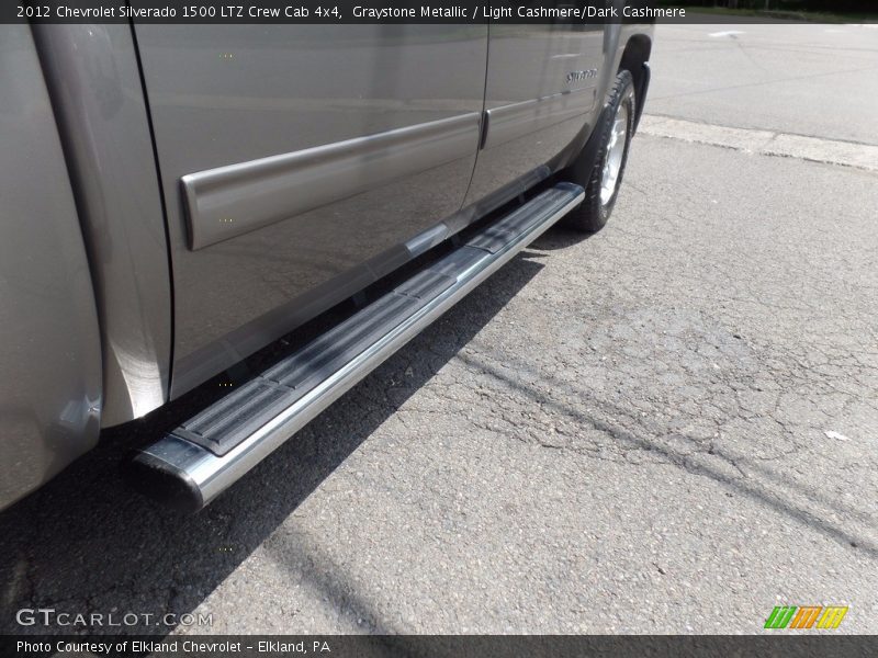 Graystone Metallic / Light Cashmere/Dark Cashmere 2012 Chevrolet Silverado 1500 LTZ Crew Cab 4x4
