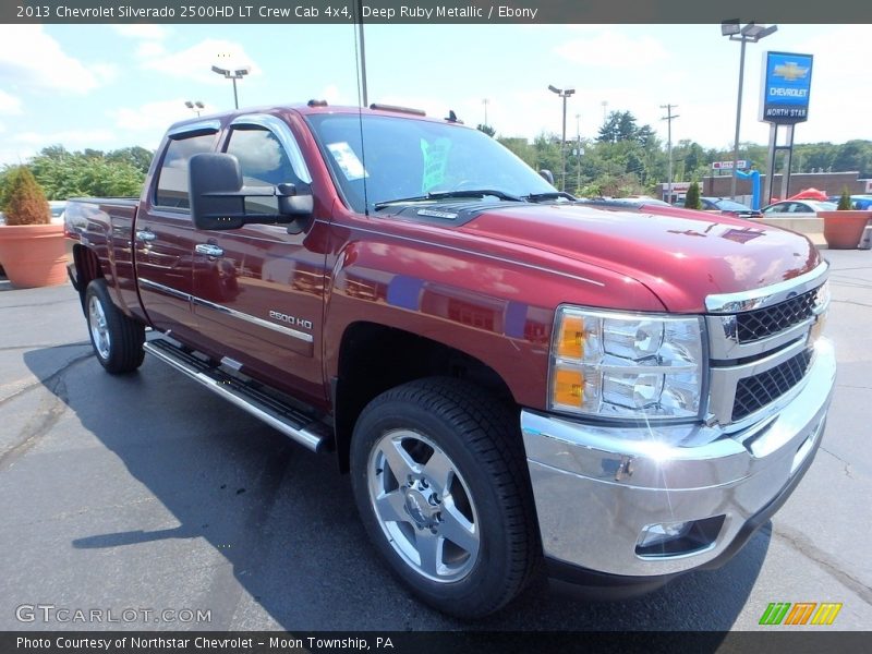 Deep Ruby Metallic / Ebony 2013 Chevrolet Silverado 2500HD LT Crew Cab 4x4