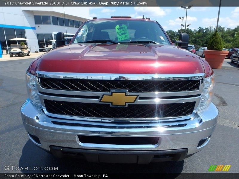 Deep Ruby Metallic / Ebony 2013 Chevrolet Silverado 2500HD LT Crew Cab 4x4