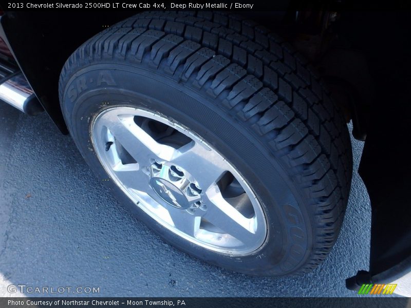 Deep Ruby Metallic / Ebony 2013 Chevrolet Silverado 2500HD LT Crew Cab 4x4