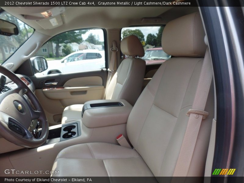 Graystone Metallic / Light Cashmere/Dark Cashmere 2012 Chevrolet Silverado 1500 LTZ Crew Cab 4x4