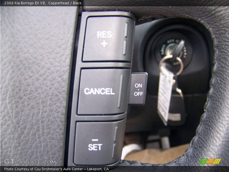 Copperhead / Black 2009 Kia Borrego EX V8