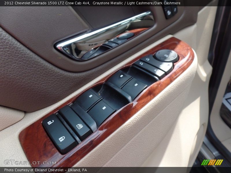 Graystone Metallic / Light Cashmere/Dark Cashmere 2012 Chevrolet Silverado 1500 LTZ Crew Cab 4x4