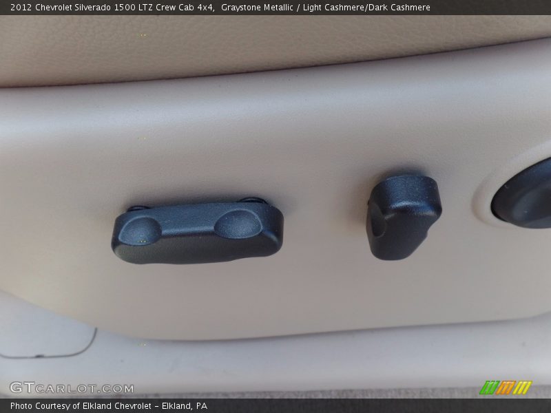 Graystone Metallic / Light Cashmere/Dark Cashmere 2012 Chevrolet Silverado 1500 LTZ Crew Cab 4x4