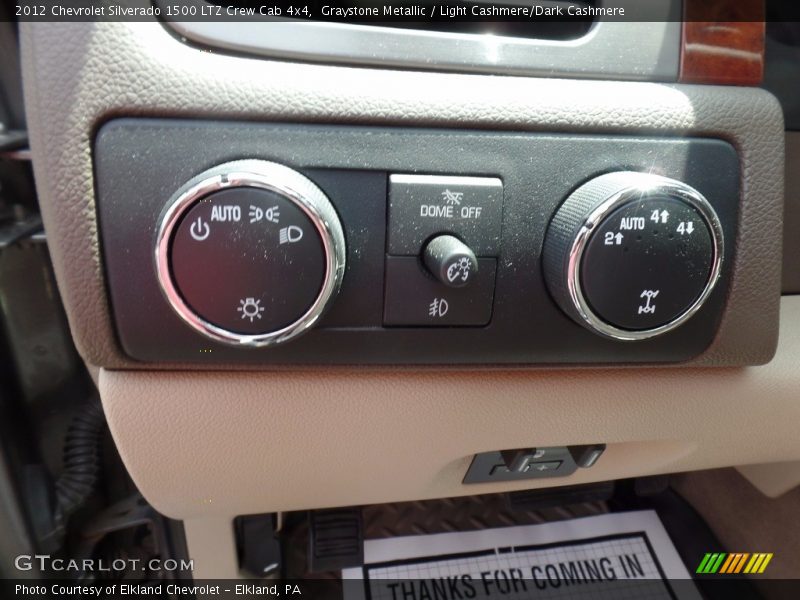 Graystone Metallic / Light Cashmere/Dark Cashmere 2012 Chevrolet Silverado 1500 LTZ Crew Cab 4x4