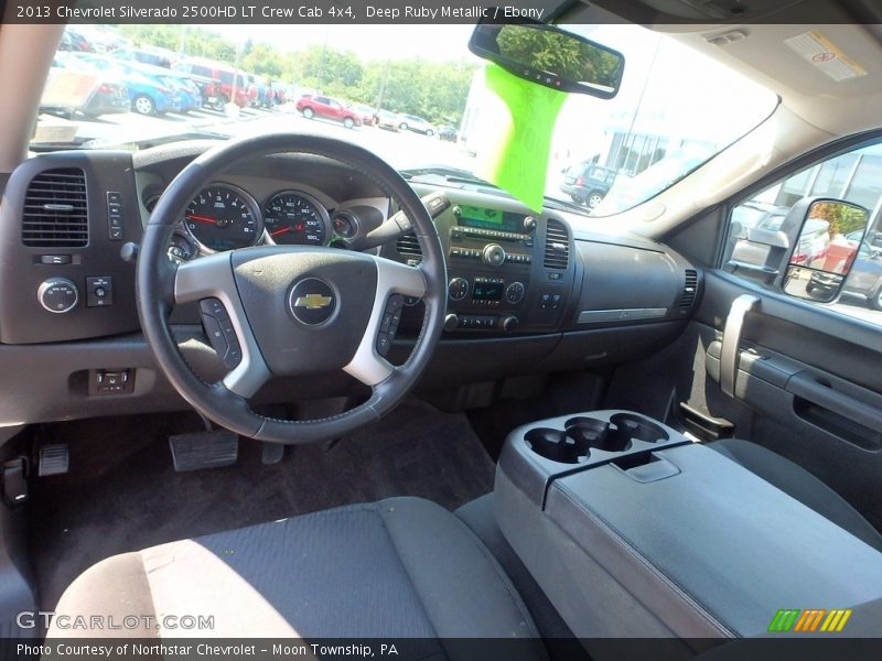 Deep Ruby Metallic / Ebony 2013 Chevrolet Silverado 2500HD LT Crew Cab 4x4