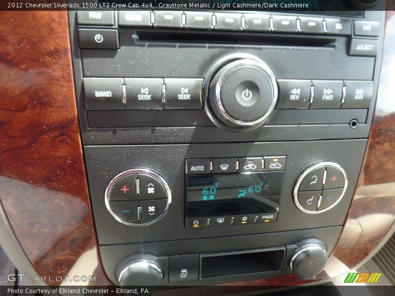 Graystone Metallic / Light Cashmere/Dark Cashmere 2012 Chevrolet Silverado 1500 LTZ Crew Cab 4x4