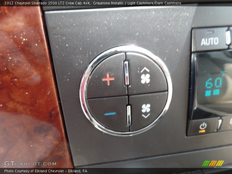 Graystone Metallic / Light Cashmere/Dark Cashmere 2012 Chevrolet Silverado 1500 LTZ Crew Cab 4x4