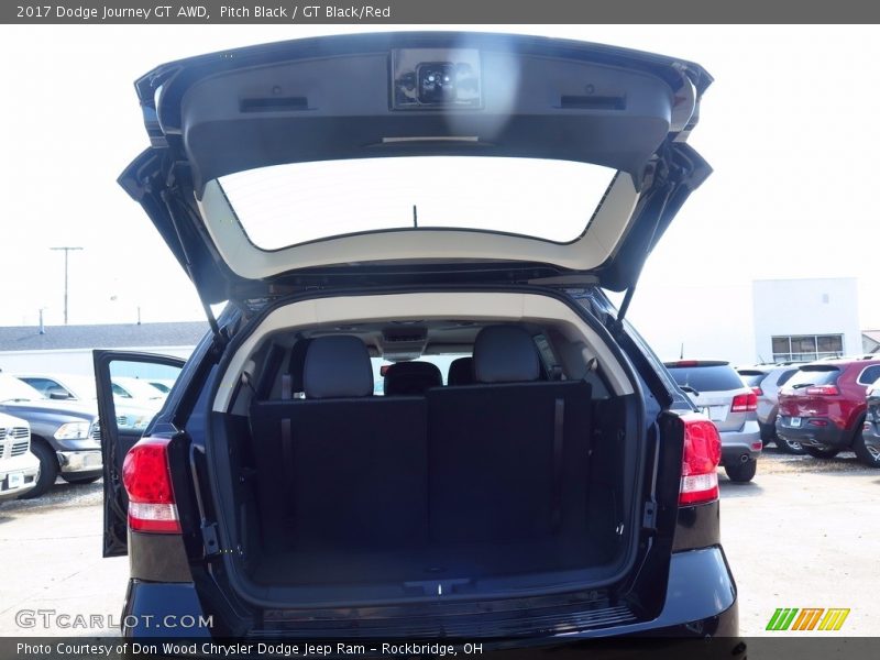 Pitch Black / GT Black/Red 2017 Dodge Journey GT AWD
