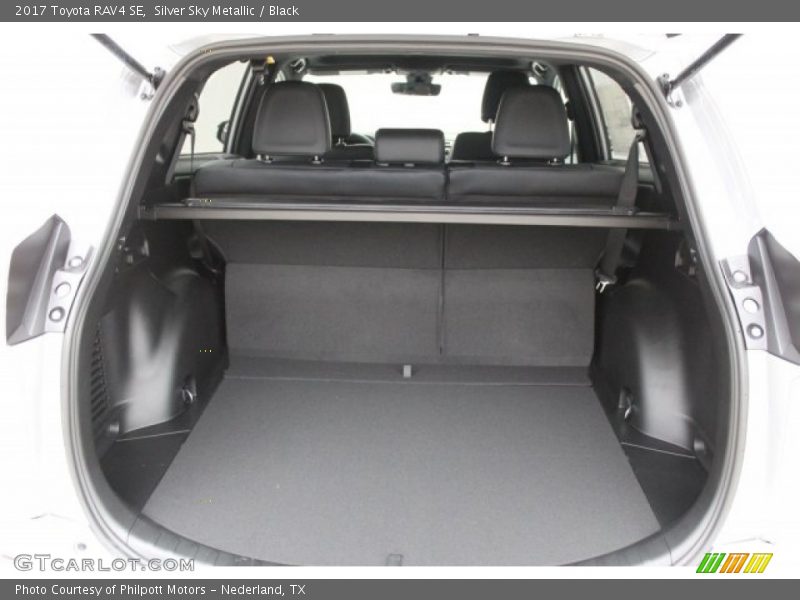 Silver Sky Metallic / Black 2017 Toyota RAV4 SE