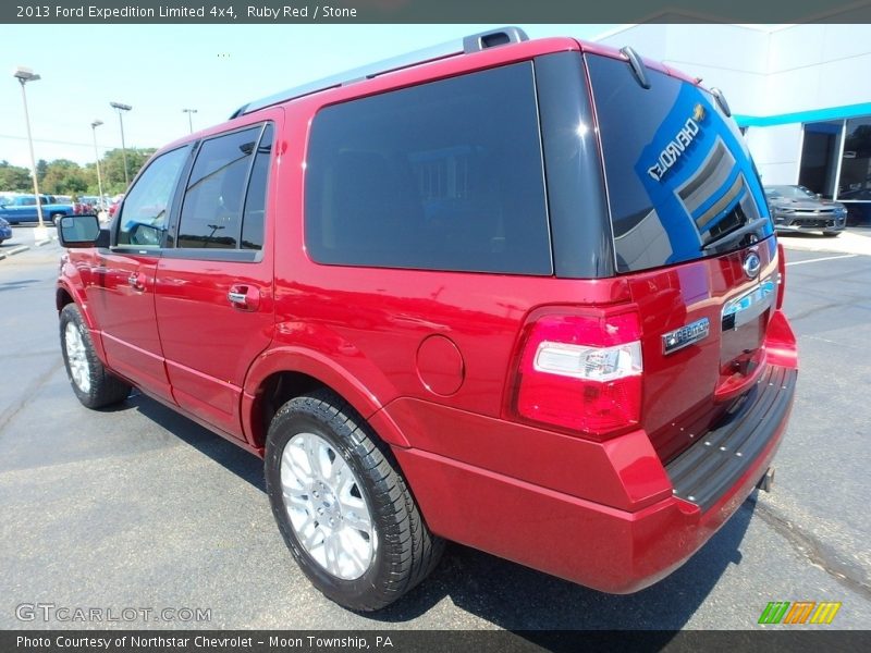 Ruby Red / Stone 2013 Ford Expedition Limited 4x4