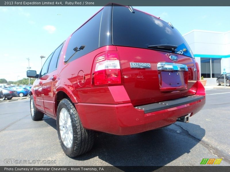 Ruby Red / Stone 2013 Ford Expedition Limited 4x4