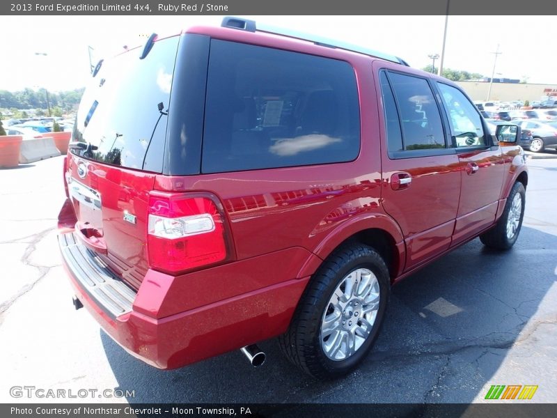 Ruby Red / Stone 2013 Ford Expedition Limited 4x4