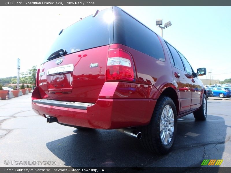 Ruby Red / Stone 2013 Ford Expedition Limited 4x4