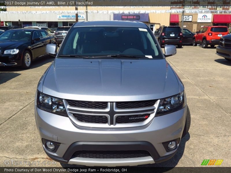 Billet / GT Black/Red 2017 Dodge Journey GT AWD