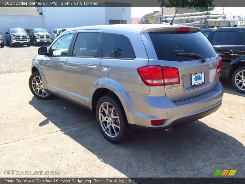 Billet / GT Black/Red 2017 Dodge Journey GT AWD