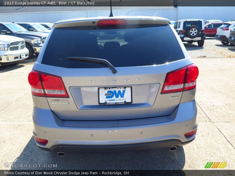 Billet / GT Black/Red 2017 Dodge Journey GT AWD
