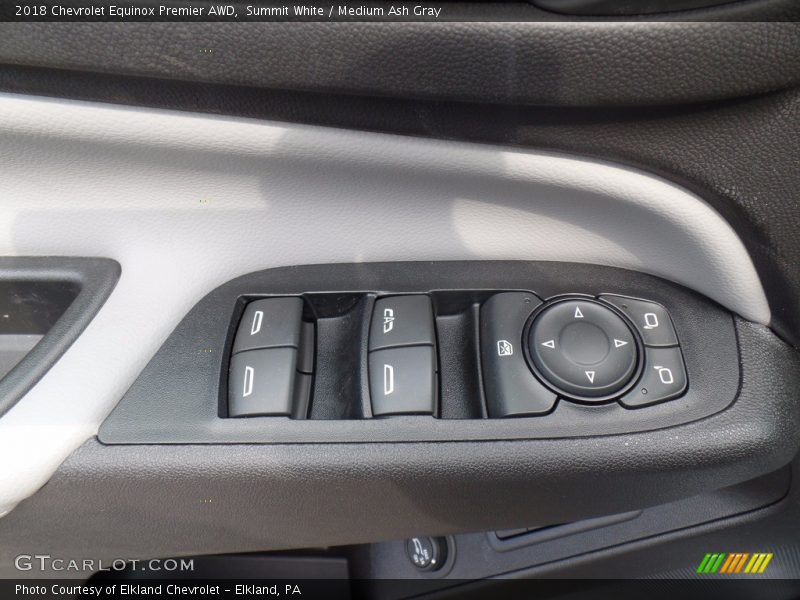 Summit White / Medium Ash Gray 2018 Chevrolet Equinox Premier AWD