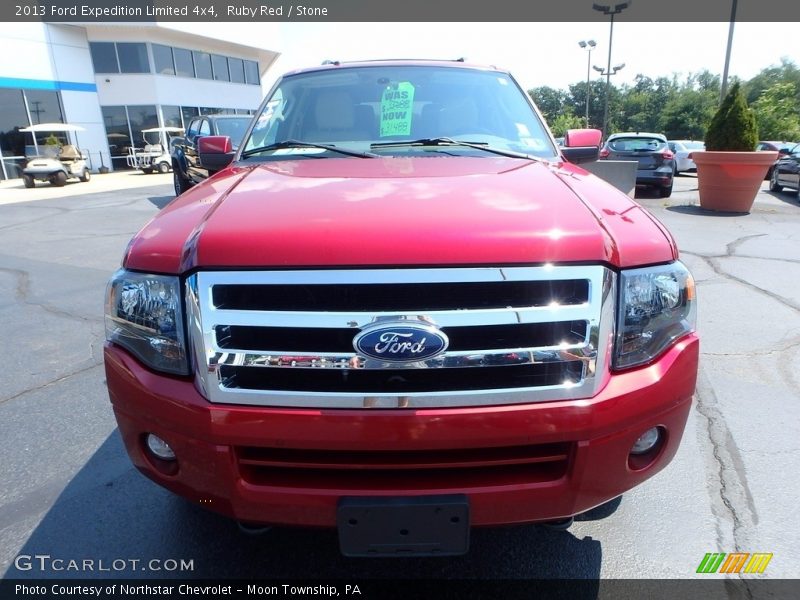 Ruby Red / Stone 2013 Ford Expedition Limited 4x4