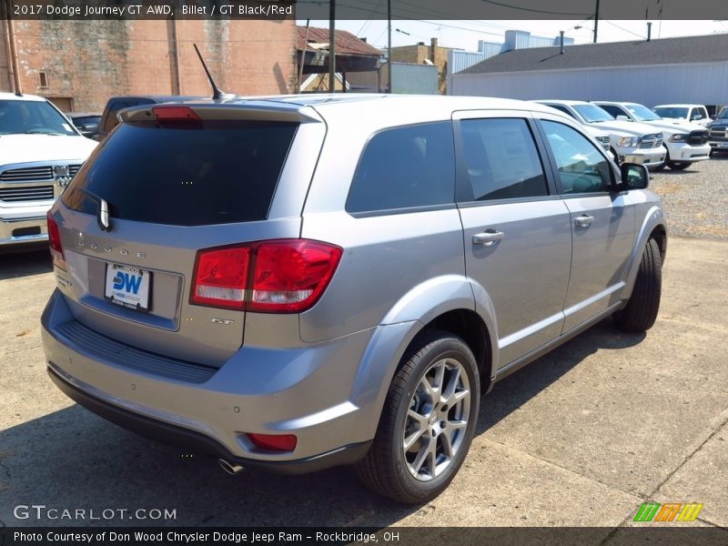 Billet / GT Black/Red 2017 Dodge Journey GT AWD