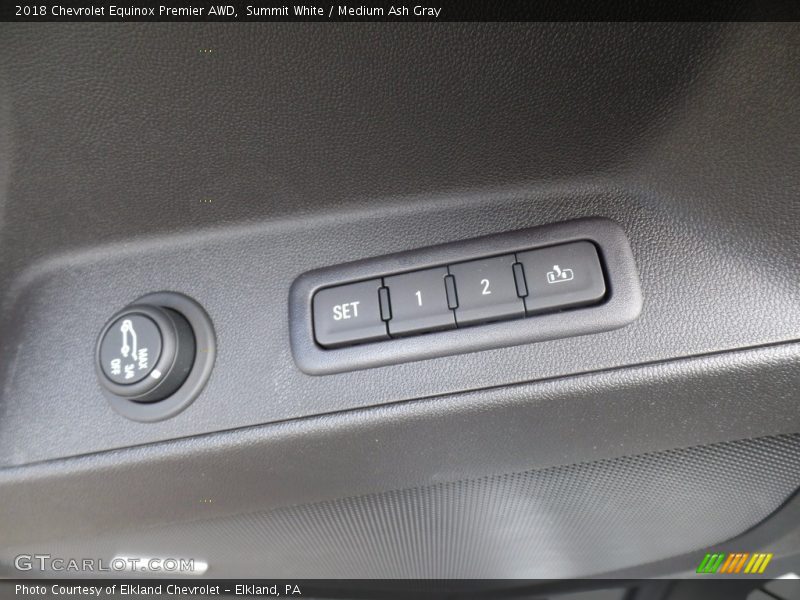 Summit White / Medium Ash Gray 2018 Chevrolet Equinox Premier AWD