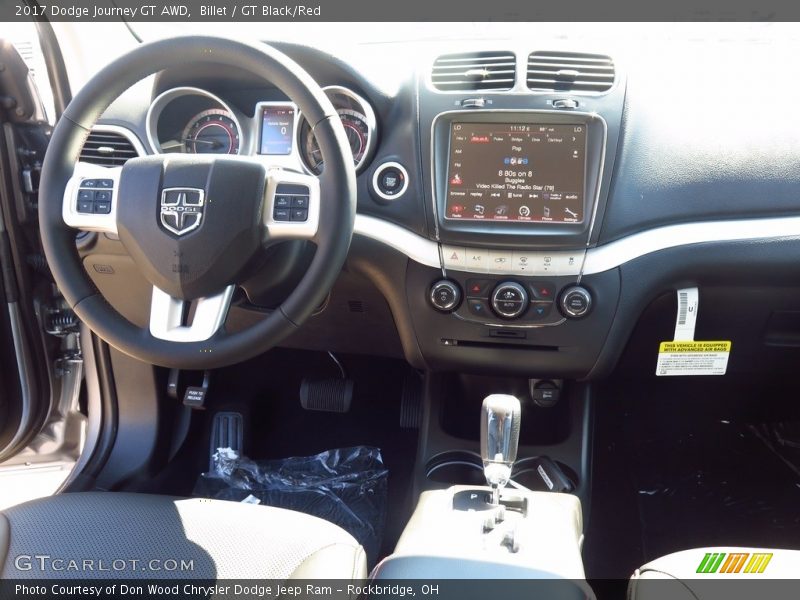 Billet / GT Black/Red 2017 Dodge Journey GT AWD