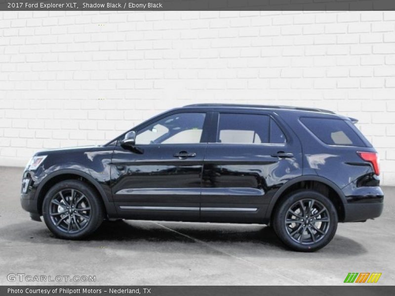 Shadow Black / Ebony Black 2017 Ford Explorer XLT