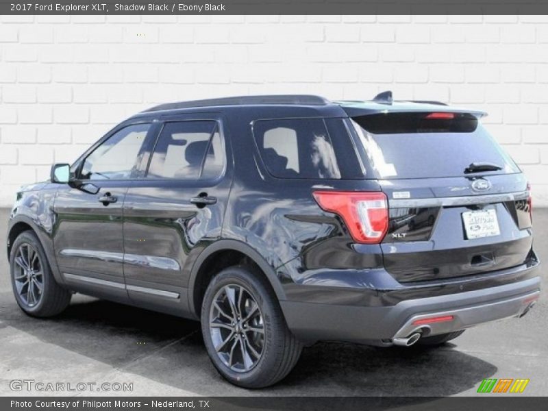 Shadow Black / Ebony Black 2017 Ford Explorer XLT