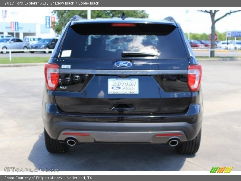 Shadow Black / Ebony Black 2017 Ford Explorer XLT