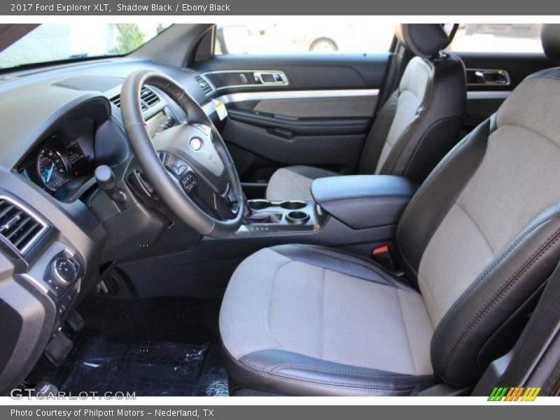 Shadow Black / Ebony Black 2017 Ford Explorer XLT