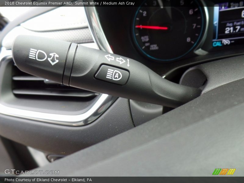 Summit White / Medium Ash Gray 2018 Chevrolet Equinox Premier AWD