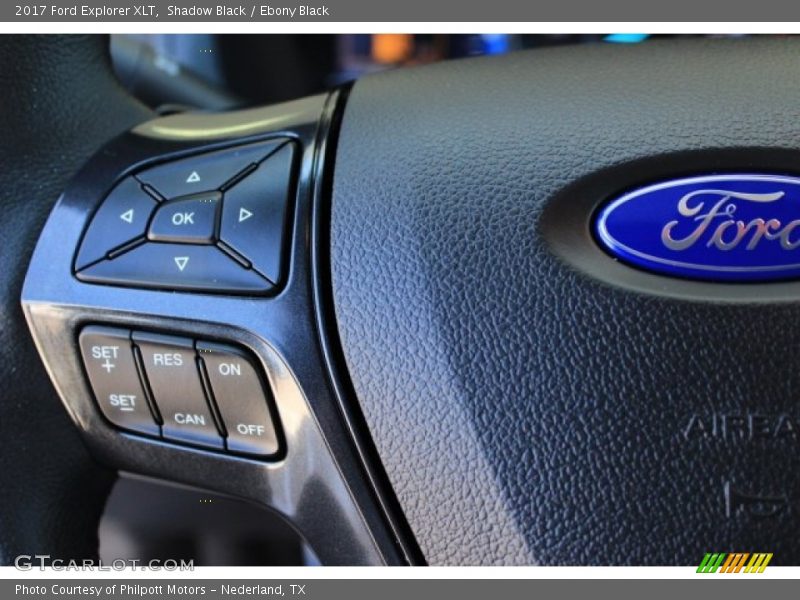 Shadow Black / Ebony Black 2017 Ford Explorer XLT