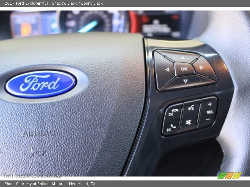 Shadow Black / Ebony Black 2017 Ford Explorer XLT