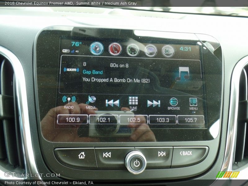 Summit White / Medium Ash Gray 2018 Chevrolet Equinox Premier AWD