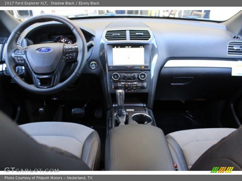 Shadow Black / Ebony Black 2017 Ford Explorer XLT
