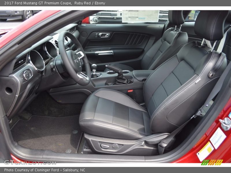 Ruby Red / Ebony 2017 Ford Mustang GT Premium Coupe