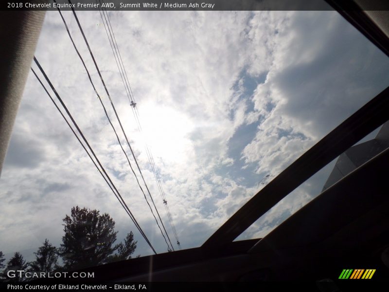 Summit White / Medium Ash Gray 2018 Chevrolet Equinox Premier AWD