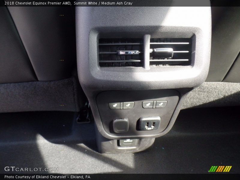 Summit White / Medium Ash Gray 2018 Chevrolet Equinox Premier AWD