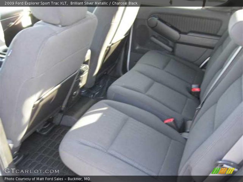 Brilliant Silver Metallic / Charcoal Black 2009 Ford Explorer Sport Trac XLT