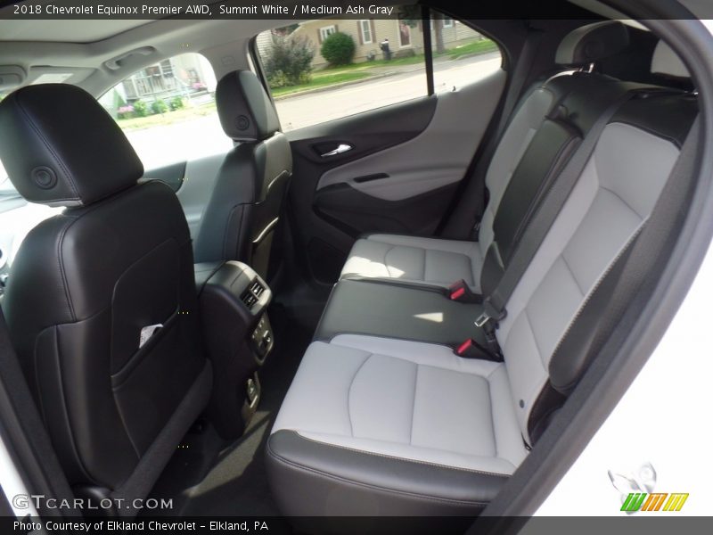 Summit White / Medium Ash Gray 2018 Chevrolet Equinox Premier AWD