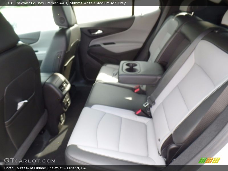 Summit White / Medium Ash Gray 2018 Chevrolet Equinox Premier AWD