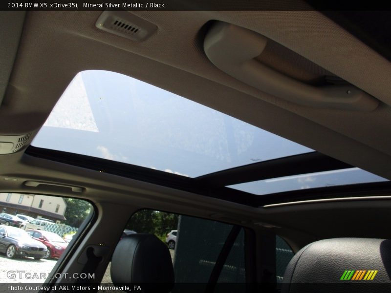Mineral Silver Metallic / Black 2014 BMW X5 xDrive35i