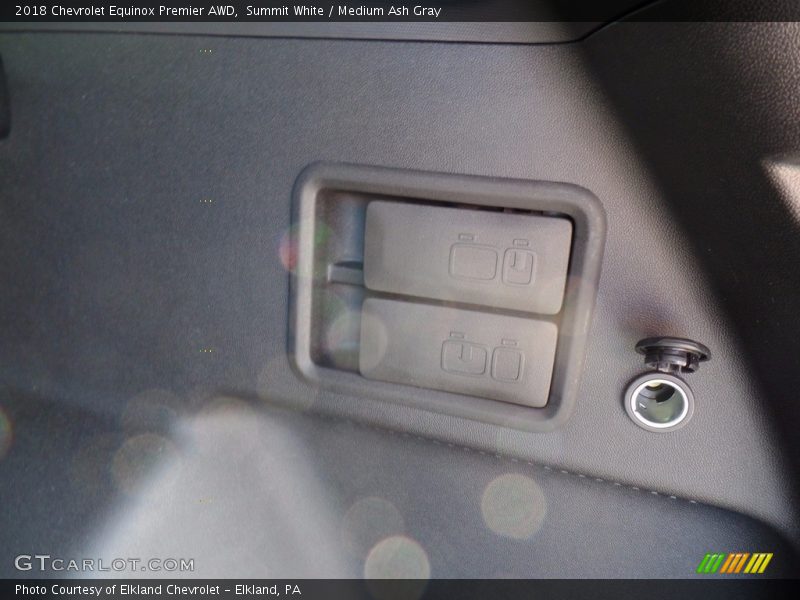 Summit White / Medium Ash Gray 2018 Chevrolet Equinox Premier AWD